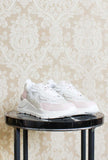 Sneakers running di date da donna color canvas pink ss24+