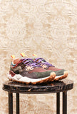 sneakers yamano in nylon da uomo di flower mountain color piombo antracite