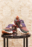 sneakers yamano in nylon da uomo di flower mountain color piombo antracite