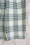 pantalone tokyo donna di phisique du role fantasia check cream emerald ss24